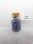 Sertifikalı Tüp Şişelerde Kırık Doğal Taşlar (Lapis Lazuli Taşı Delikli) 5X3CM Büyük Boy 2
