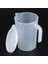 500ML Tarzı Mutfak Ölçme Fincan 500MLML Şeffaf Plastik Ölçme Fincan Kapaklı Bardaklar Mutfak Sıvı Ölçü Fincan Kabı (Yurt Dışından) 3