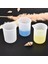 5 Adet Silikon Fırça Stili 100 ml Mutfak Şeffaf Ölçekler ile Ölçme Fincan Silikon Reçine Tutkal Dıy Aracı Takı Pratik Yapmak Iyi Sapları Ölçme Aracı (Yurt Dışından) 3