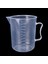 1000ML Tarzı Şeffaf Plastik Ölçme Fincan Laboratuar Ölçme Aletleri Ölçme Kabı Ev Mutfak Pişirme Aracı ml (Yurt Dışından) 1