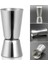 25ML 50ML Bar Paslanmaz Çelik Kokteyl Çok Amaçlı Çift Ölçme Fincan Mini Silver Shot (Yurt Dışından) 2