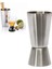 25ML 50ML Bar Paslanmaz Çelik Kokteyl Çok Amaçlı Çift Ölçme Fincan Mini Silver Shot (Yurt Dışından) 4