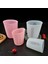 Beyaz Stil 500ML 500ML 250ML Pişirme Ölçüm Fincan Görsel Ölçek Silikon Ölçüm Fincan Silikon Ölçüm Fincan Reçine Acıbadem Kurabiyesi Pişirme Aracı (Yurt Dışından) 3
