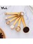 Gümüş Bir Stil 6 Adet Ölçme Kaşığı Set Çay Kaşığı Kahve Şeker Kaşık Kek Pişirme Altın Ölçme Fincanları Mutfak Ölçme Kaşıkları Pişirme Araçları (Yurt Dışından) 2