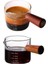 Tek Ağız Stili 75ML Isıya Dayanıklı Cam Ölçme Fincan Espresso Kahve Için Jigger Küçük Süt Kahve Fincanı Ons Kulplu Fincan Sıcak Satış (Yurt Dışından) 2