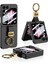 Galaxy Z Flip 6 Kılıf Zore Z Harfli Yüzüklü Kıpta Kapak-Siyah 1