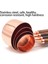Ölçü Kabı Kaşık Stili Ölçme Fincanları ve Kaşıkları Mutfak Ölçme Fırın Aletleri Ceviz Ahşap Saplı Rose Gold Ölçü Kapları Kaşık (Yurt Dışından) 5