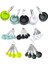 Gri-Fincan-4pcs Tarzı 4 Adetset Ölçme Kaşığı Paslanmaz Çelik Saplı Ölçme Fincan Mutfak Plastik Tartı Ölçme Kaşığı Seti Pişirme Araçları (Yurt Dışından) 3