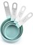 Gri-Fincan-4pcs Tarzı 4 Adetset Ölçme Kaşığı Paslanmaz Çelik Saplı Ölçme Fincan Mutfak Plastik Tartı Ölçme Kaşığı Seti Pişirme Araçları (Yurt Dışından) 5