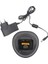 Sadece Dock Şarj Cihazı Stili Motorola GP320 GP340 GP360 GRO5150 GP328 G GP580 HT750 H GP344 D Cb Radyo Için Masaüstü Pil Şarj Cihazı (Yurt Dışından) 3