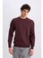 Boxy Fit Bisiklet Yaka Baskılı Sweatshirt X8282AZ24AU 3