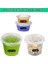 5.5 Oz Tarzı 100 Adet Tek Kullanımlık Plastik Bardak Kapaklı Şeffaf Plastik Jöle Yoğurt Mousse Reçel Baharat Bardağı Paketlenmiş Gıda Kabı (Yurt Dışından) 4