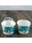 Sadece Fincan Tarzı 7CM50 Adet Aper Bardak Doğum Günü Partisi Şeker Kapaklı Bardak Yüksek Li Karikatür Dondurma Kasesi 200ML Küçük Yuvarlak Tek Kullanımlık (Yurt Dışından) 4