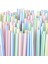 21CM Tarzı 300 Adet Tek Kullanımlık Plastik Pipetler Bükülebilir 21CM Kola Içecek Içme Saman Sip Tüpü Bar Pub Partisi Için Içecek Mağazası (Yurt Dışından) 2