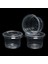 Beyaz Stil Tek Kullanımlık Bardak Seti 120ML Sos Konteyner Pot Jello Shot Cup Ketçap Için Kapaklı Balçık Depolama (Yurt Dışından) 3