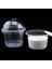 Şeffaf 250ML Stili ml Tek Kullanımlık Salata Bardağı Bar Cafe Home Için Kapaklı Şeffaf Plastik Tatlı Kase Konteyner (Delikli Kubbe Kapak) (Yurt Dışından) 4