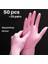 50 Adet Pembe Stil Xl Beden Adet Nitril Eldiven Tek Kullanımlık Mutfak Lateks Eldiven Ev Mutfak Laboratuvar Temizlik Eldivenleri Kek Araçları (Yurt Dışından) 1