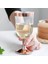 180ML Pembe Altın Stili 6 Adet 6 Adet Şampanya Flüt Bardakları Şarap Bardakları Bulaşık Makinesinde Yıkanabilir Beyaz Akrilik Şampanya Kadehi Şarap Kadehi (Yurt Dışından) 3