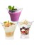 135ML Tarzı 50 Parça ml Plastik Tatlı Bardakları Yoğurt Musları Puding Fincan Mini Porsiyon Bardakları Konteyner Sofra Parti Düğün Malzemeleri (Yurt Dışından) 2