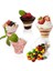 135ML Tarzı 50 Parça ml Plastik Tatlı Bardakları Yoğurt Musları Puding Fincan Mini Porsiyon Bardakları Konteyner Sofra Parti Düğün Malzemeleri (Yurt Dışından) 3