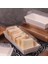 No.1 Tarzı Dikdörtgen Kare Kraft Kağıt Kutusu Plastik Şeffaf Kapaklı Sandviç Sarma Kutuları Kek Ekmek Aperatif Fırın Gıda Ambalajı (Yurt Dışından) 4