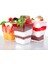 Bir Stil 10 Parça Tek Kullanımlık Plastik Kaşıkçatalbardaklar Kek Tatlı Bardakları Jelly Mousse Için Şeffaf Trapez Kare Gıda Kabı Pişirme Fincanları (Yurt Dışından) 3