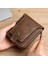 Vintage Küçük Erkek Cüzdan Pu Deri Kısa Çanta Erkek Çile Fermuar Debriyaj Katı Porte Feuille Hommes Porte Monnaie Homme Yurt Dışından 1