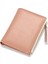 Tailian Kadın Kısa Basit Çoklu Kart Cüzdan Fermuarlı Çanta Kadın Cüzdan Pembe Yurt Dışından 2
