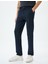 Slim Fit Normal Bel Viskon Karışımlı Chino Pantolon 3