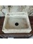 Gold Calacatta Fitilli Kare Lavabo 4