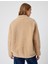 Oversize Peluş Ceket Cep Detaylı Çıtçıt Düğmeli Bomber Yaka 4
