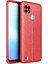Realme C21 Kılıf Zore Niss Silikon Kapak-Kırmızı 1