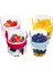 Bpa Free Diyet Öğün & Kahvaltı Için Çatal & Kaşıklı Kapaklı Yoğurt Müsli Salata Meyve Saklama Kabı 4