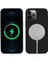 iPhone 13 Pro Max Uyumlu Zore Silksafe Wireless Kapak-Siyah 1