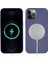 iPhone 13 Pro Max Uyumlu Zore Silksafe Wireless Kapak-Mor 1