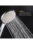 1,5 M Hortum Stili Banyo Duş Başlığı 6 Fonksiyonlu ve Yağmur Duş Başlığı Yüksek Basınç ve Hortum + Su Banyo Spa Memesi Için Tutucu Filtre Siyah (Yurt Dışından) 3