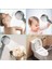 Gümüş Set B Stili Ayarlanabilir Yüksek Basınçlı Duş Başlığı Tek Tuşla Durdurma Suyu 5 Vitesli Su Tasarrufu Sağlayan El Duş Başlığı Banyo Aksesuarları (Yurt Dışından) 5