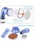 Beyaz Stil Spa Banyo Duş Başlığı Negatif Iyon Banyo Su Tasarruflu Taşlar Boncuk Yağmur Duş Sulama Filtresi Süper Şarjlı Duş Başlığı (Yurt Dışından) 5