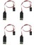 Adet 3ch 3 Kanallı LED Lamba Işığı Kontrol Anahtarı Paneli 1/10 1/8 Rc Model Araba Eksenel SCX10 Trx4 (Yurt Dışından) 1