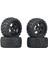 4 Adet Kauçuk Lastikler Lastik Tekerlek P6973 Hobi Smax 1621 1625 1631 1635 1651 1655 1/16 Rc Araba Yükseltme Parçaları (Yurt Dışından) 1