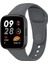 Systemcom Xiaomi Redmi Watch 3 Uyumlu Krd-81 Uyumlu Kordon Zore - Koyu Gri 1