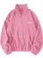 Kadın Kanguru Cepli Fermuarlı Polar Sweatshirt 1