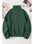 Kadın Kanguru Cepli Fermuarlı Polar Sweatshirt 2