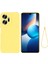 Infinix Zero 20 4g Şok Geçirmez Sıvı Silikon Telefon Kılıfı Yumuşak Astar Telefon Kapağı Kayışlı (Yurt Dışından) 1