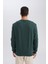 Regular Fit Bisiklet Yaka Kalın Basic Düz Sweatshirt T3777AZ24AU 7