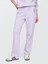 Kadın Lila Gap Logo Bootcut Pull-On Fleece Eşofman Altı 4