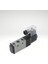4V210-08 1/4 5/2 Tek Bobin Valf 24v 2