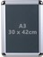 30x42cm Alüminyum Aç Kapa Çerçeve A3 Rondo Çerçeve 4