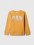 Erkek Çocuk Sarı Gap Logo Grafikli Fleece Sweatshirt 2