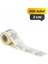 Yıldız Kesimli Gümüş Yaldız Çok Amaçlı Etiket 2cm (500 Adet) 1